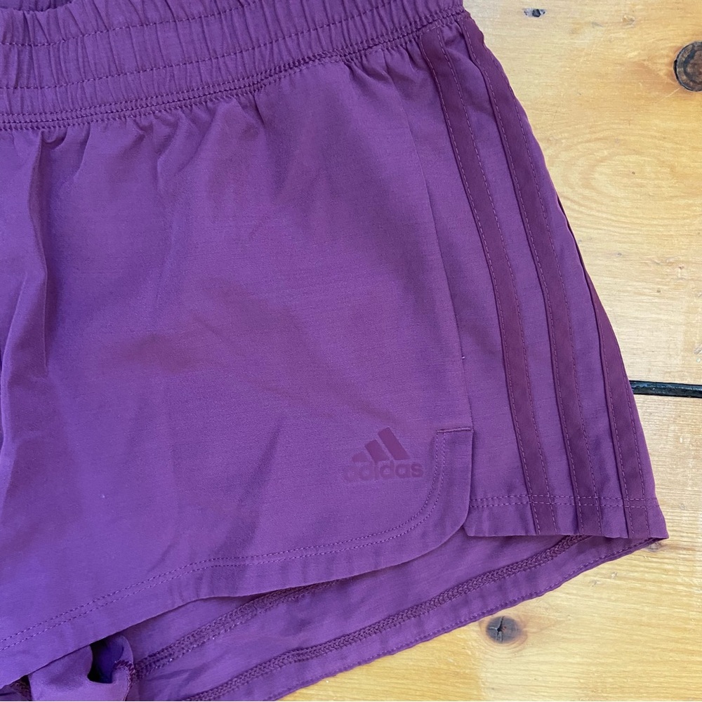 adidas Women's Athletic Shorts in Purple